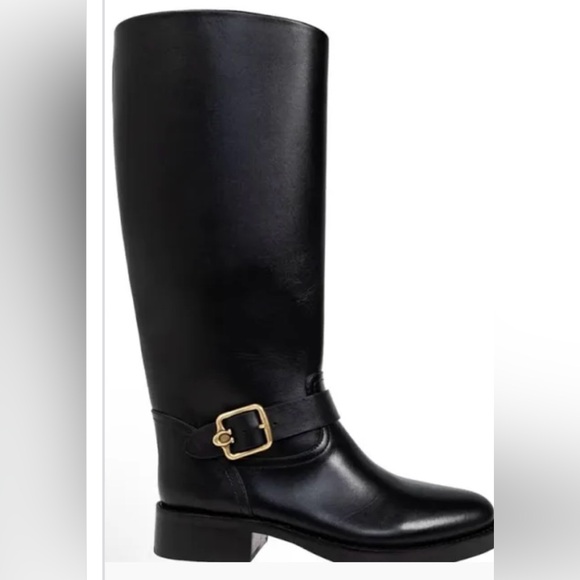 ‼️DELETING FRIDAY‼️Coach Madeline leather riding boots - new without box - Picture 1 of 10